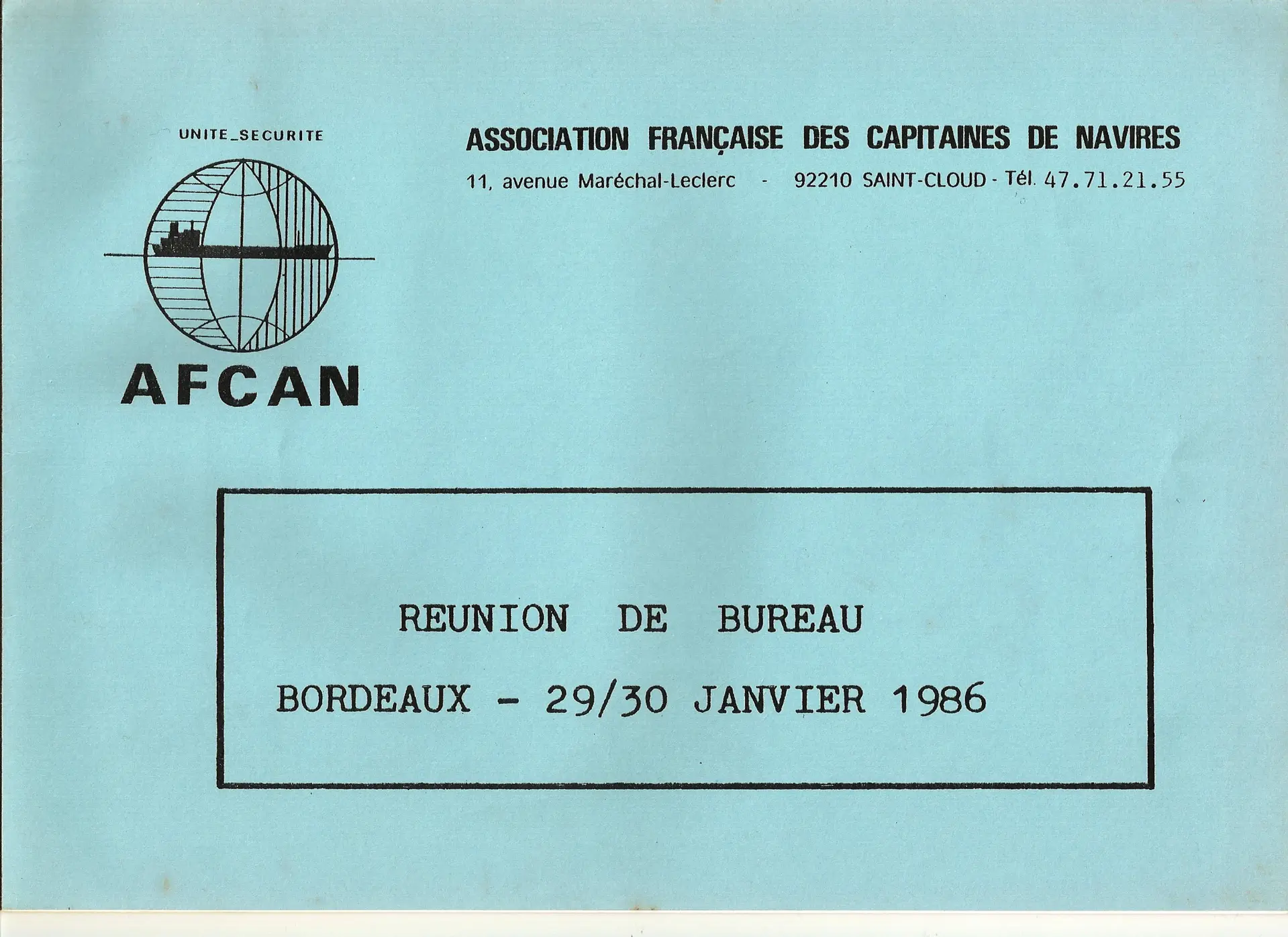 Lire la suite à propos de l’article AFCAN Informations n°0-9