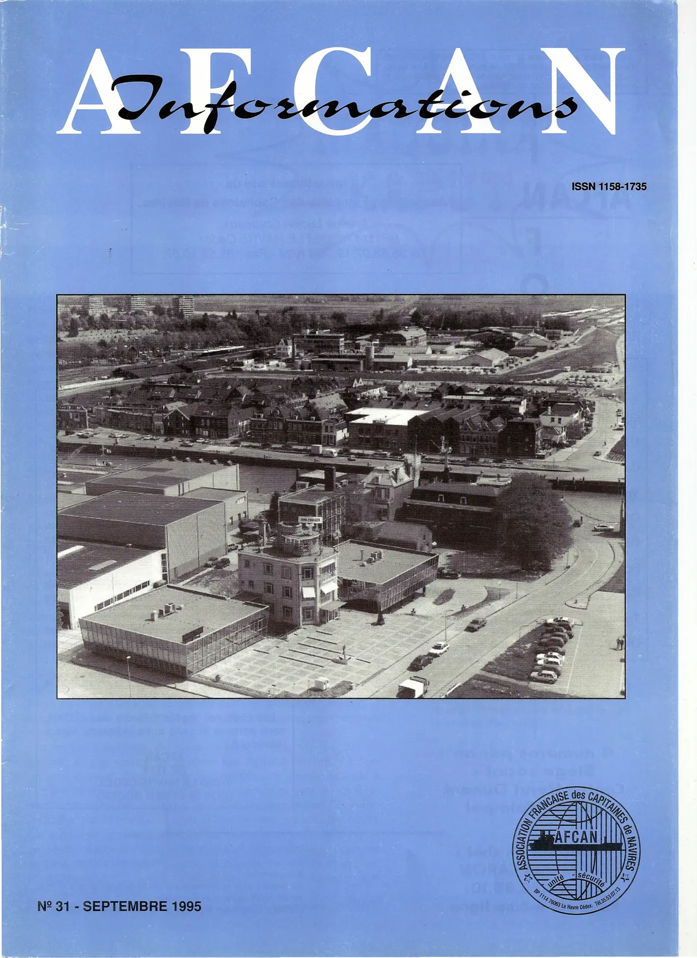 Lire la suite à propos de l’article AFCAN Informations n°31