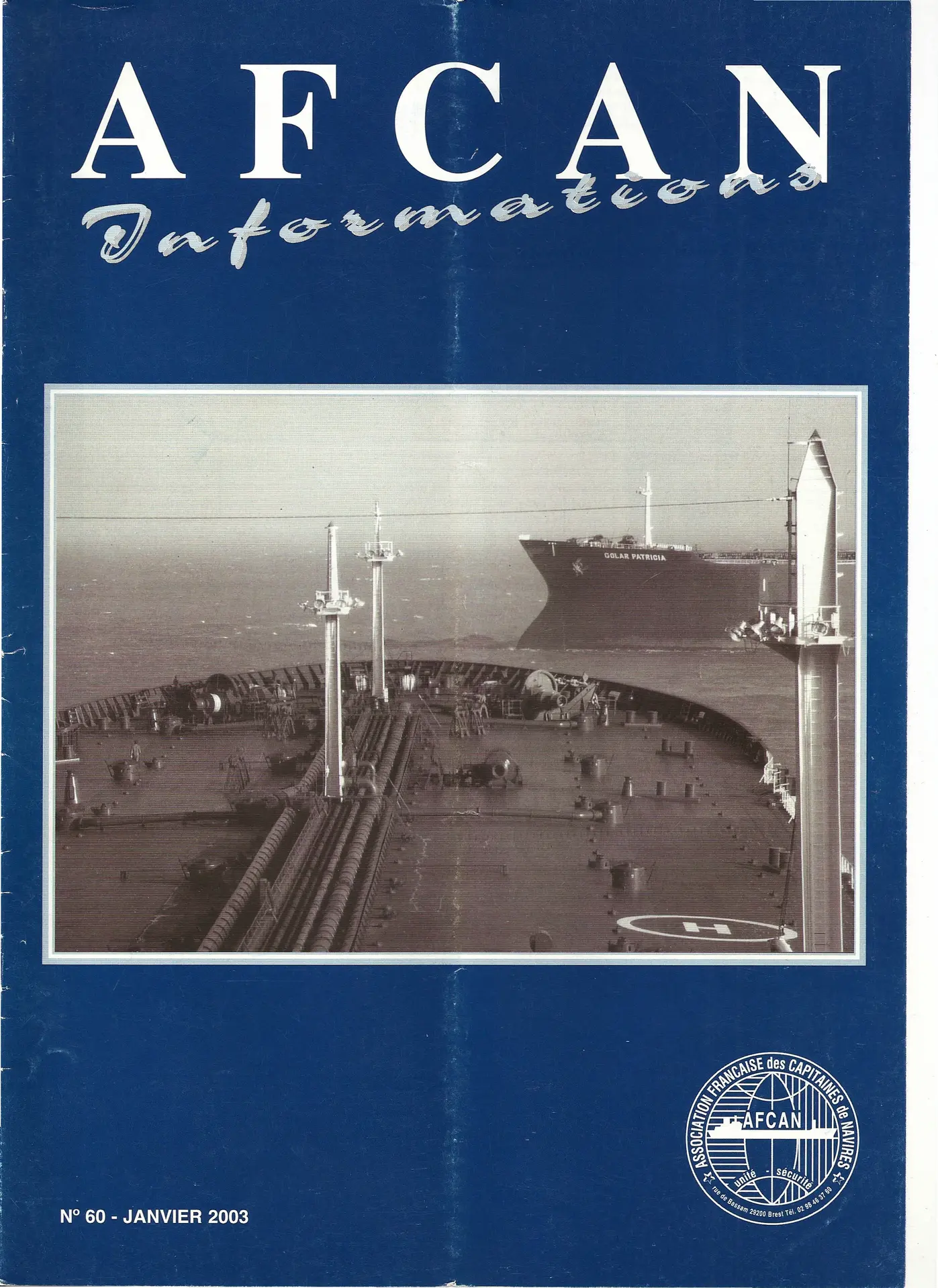 Lire la suite à propos de l’article AFCAN Informations n°60