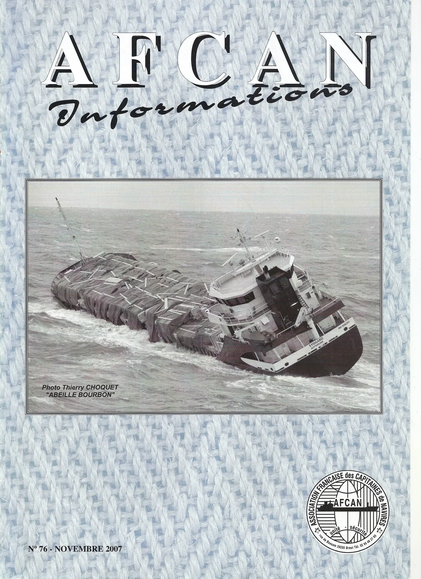 Lire la suite à propos de l’article AFCAN Informations n°76