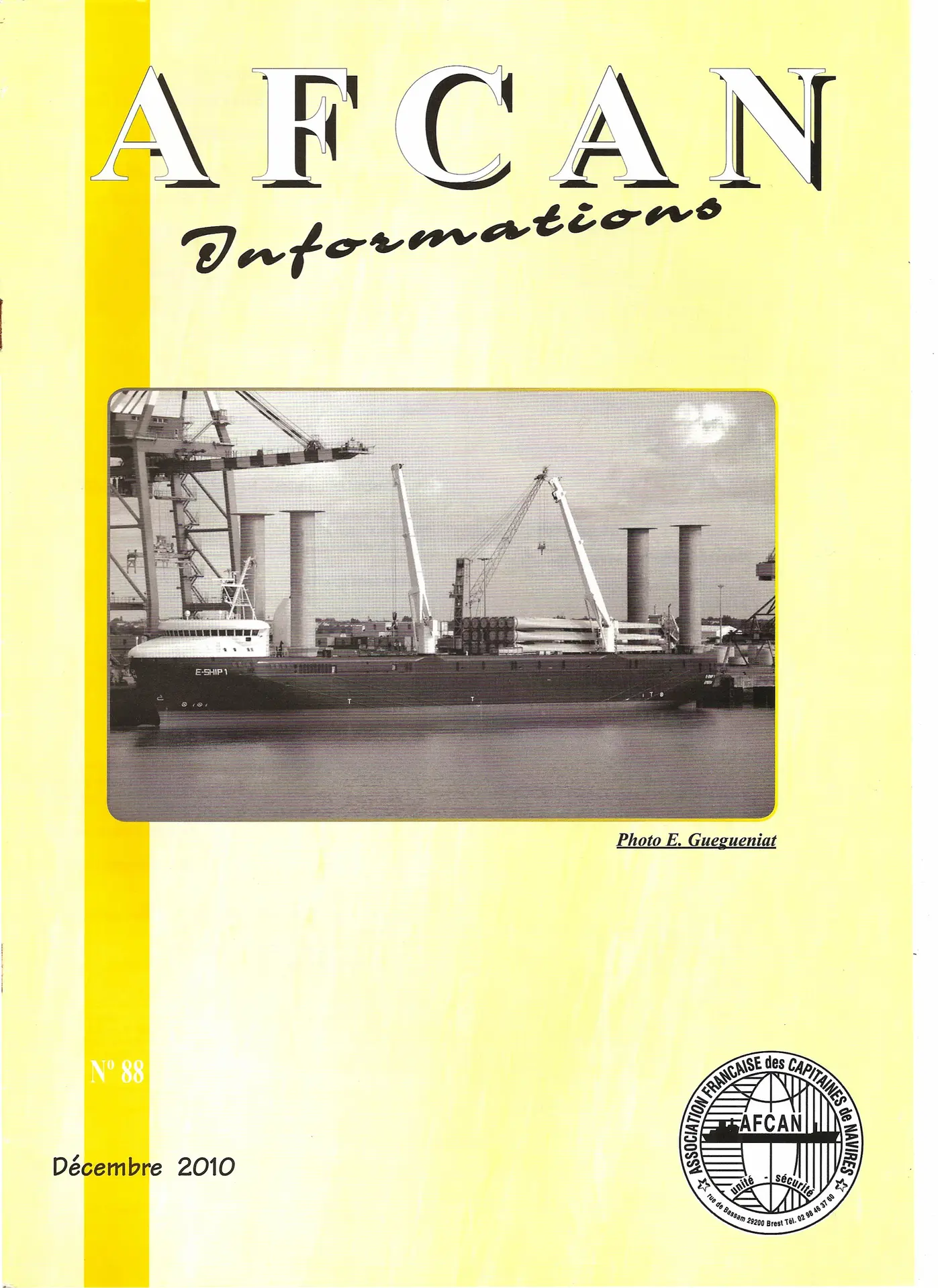 Lire la suite à propos de l’article AFCAN Informations n°88