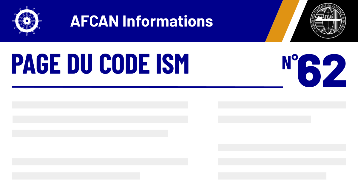 You are currently viewing Le code ISM aujourd&rsquo;hui, et pour qui ?